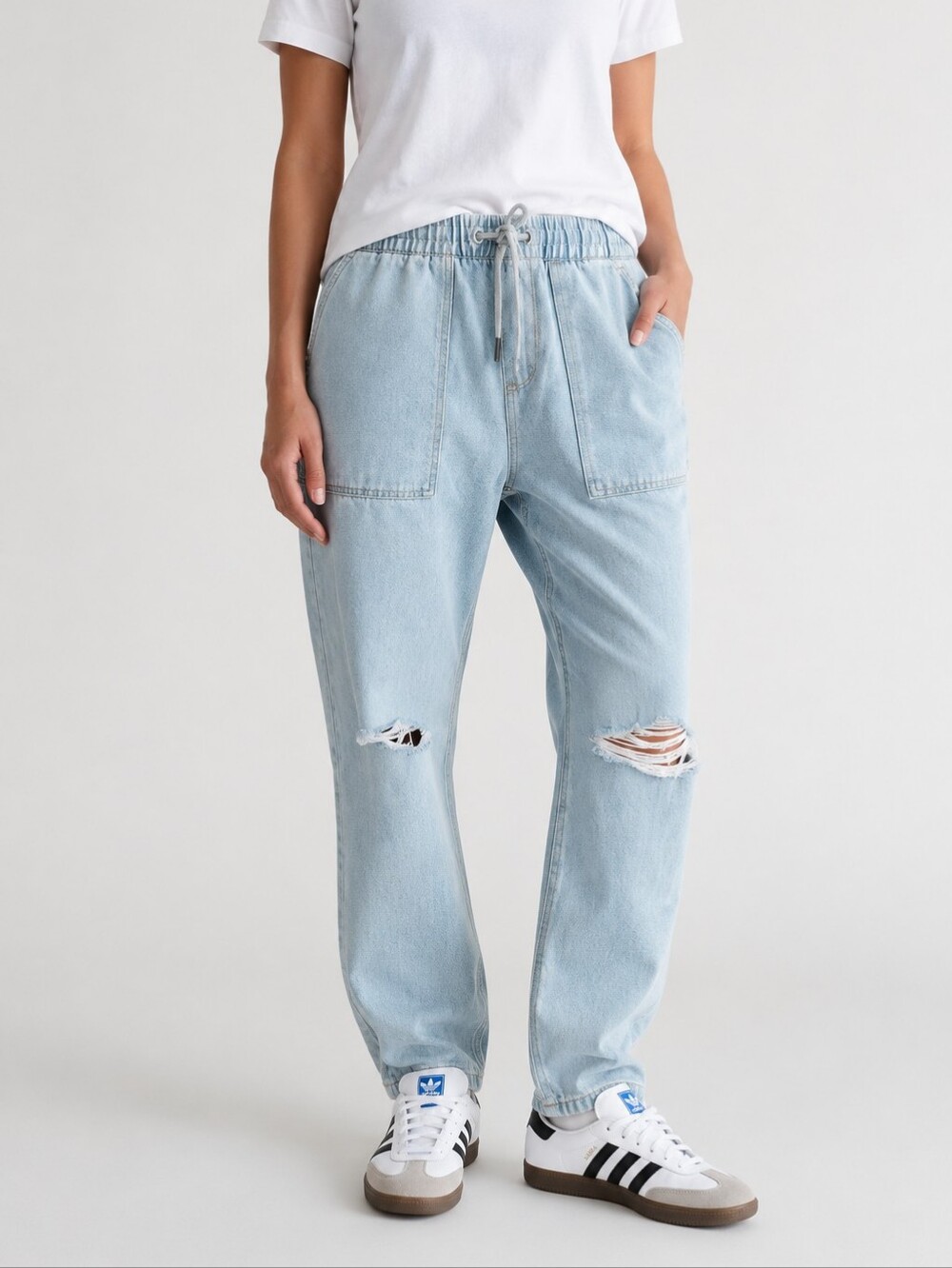 OneTeaspoon Shabbies Low Rise Dropped Crotch Jeans Size M